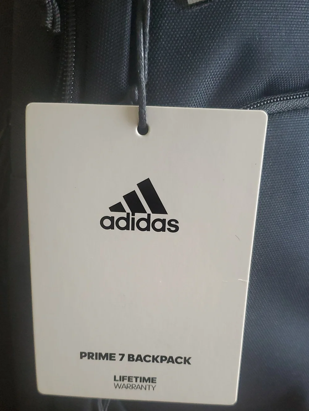 adidas Black Backpack with White Logo - Men's 16